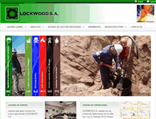 Tablet Screenshot of lockwood.com.ar